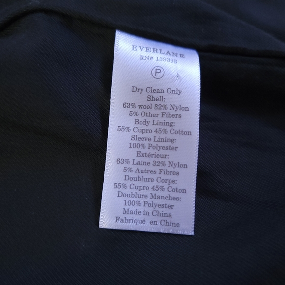 Everlane The Oversized Blazer - Glen Plaid - Picture 8 of 8